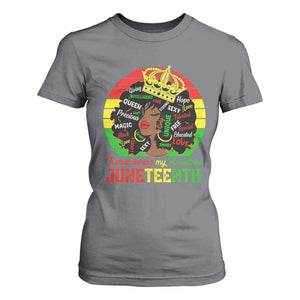 Black Women T Shirt For Women Remembering My Ancestors Juneteenth Celebrate