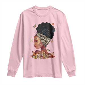 Black Girl Magic Long Sleeve Shirt Afro Melanin Queen African American Women