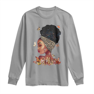 Black Girl Magic Long Sleeve Shirt Afro Melanin Queen African American Women