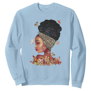 Black Girl Magic Sweatshirt Afro Melanin Queen African American Women