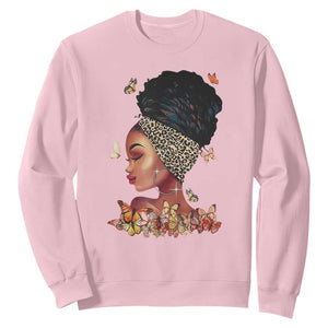 Black Girl Magic Sweatshirt Afro Melanin Queen African American Women