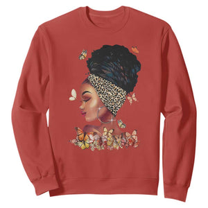 Black Girl Magic Sweatshirt Afro Melanin Queen African American Women