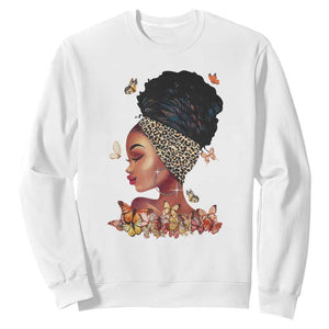 Black Girl Magic Sweatshirt Afro Melanin Queen African American Women