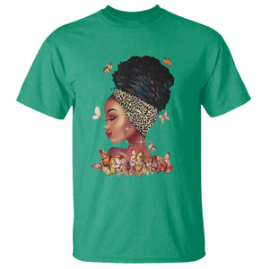 Black Girl Magic T Shirt Afro Melanin Queen African American Women