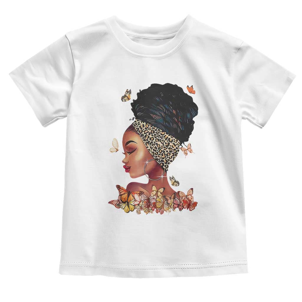 Black Girl Magic Toddler T Shirt Afro Melanin Queen African American Women