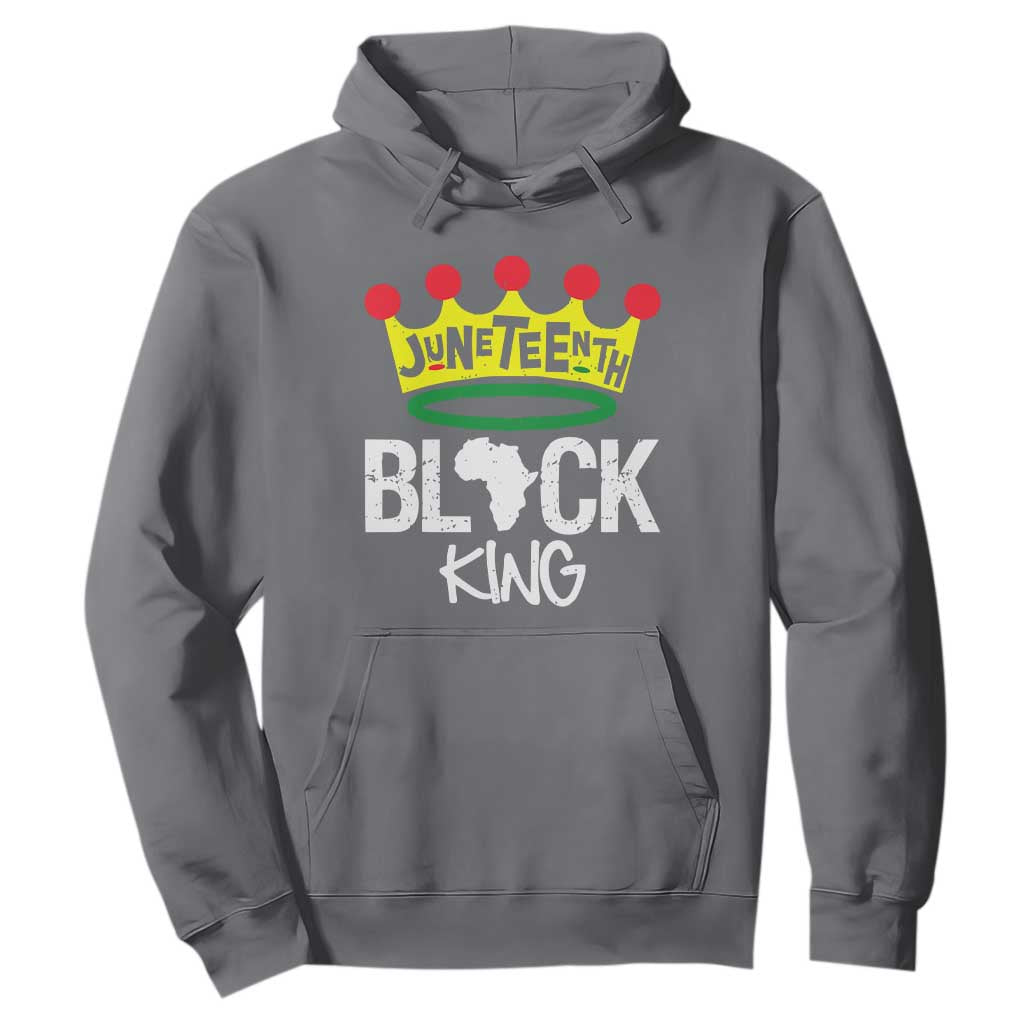 Juneteenth Black King Hoodie 1865 African Pride Black Power