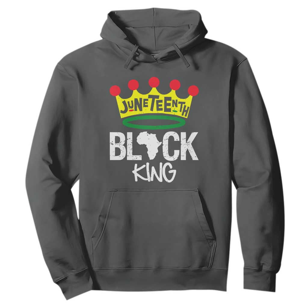 Juneteenth Black King Hoodie 1865 African Pride Black Power