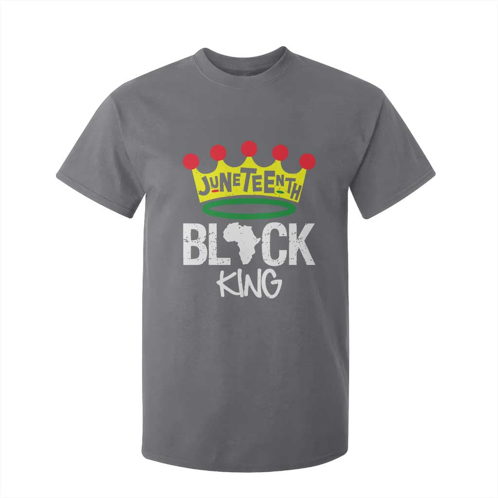 Juneteenth Black King T Shirt For Kid 1865 African Pride Black Power
