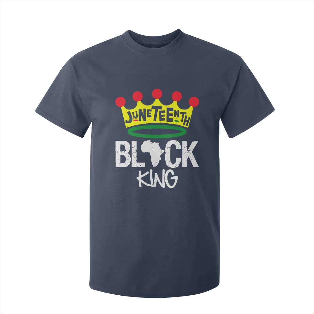 Juneteenth Black King T Shirt For Kid 1865 African Pride Black Power
