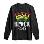 Juneteenth Black King Long Sleeve Shirt 1865 African Pride Black Power