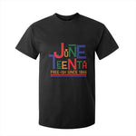 Free Ish Since 1865 T Shirt For Kid Juneteenth Celebration Retro