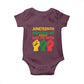 Juneteenth Is My Independence Day Baby Onesie Because BLM