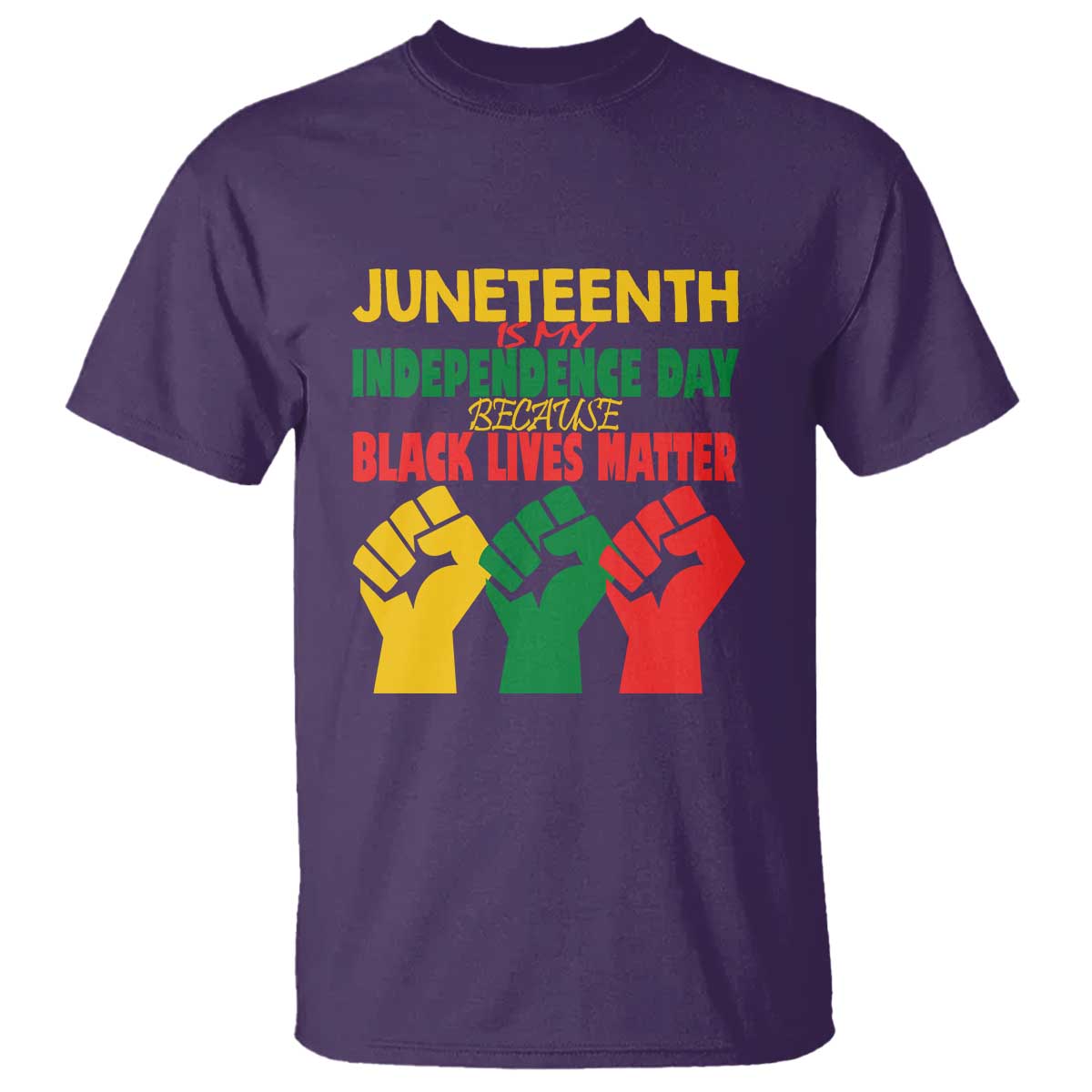 Juneteenth Is My Independence Day T Shirt Because BLM