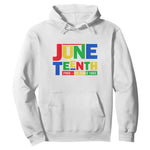 Juneteenth Free Ish Since 1865 Hoodie