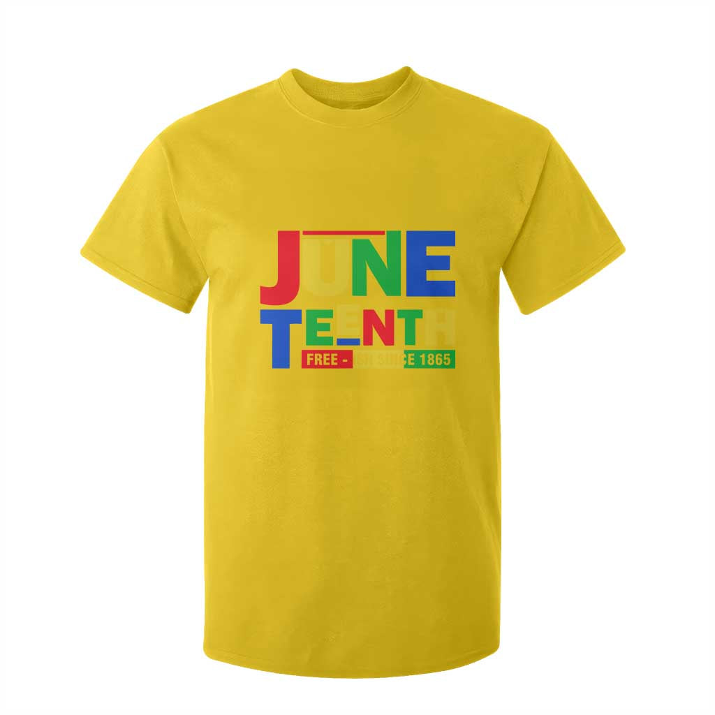 Juneteenth Free Ish Since 1865 T Shirt For Kid