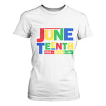 Juneteenth Free Ish Since 1865 T Shirt For Women
