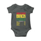 Juneteenth Black Prince Nutrition Facts Baby Onesie