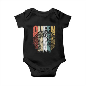 Black History Education Baby Onesie For Women Educated Strong Black Queen