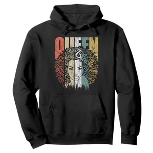 Black History Education Hoodie For Women Educated Strong Black Queen