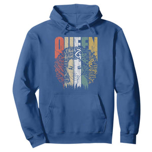 Black History Education Hoodie For Women Educated Strong Black Queen