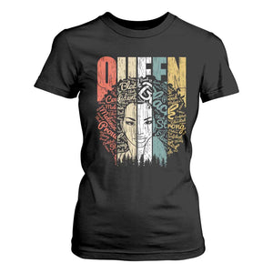 Black History Education T Shirt For Women For Women Educated Strong Black Queen