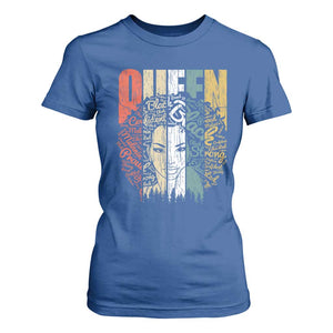 Black History Education T Shirt For Women For Women Educated Strong Black Queen