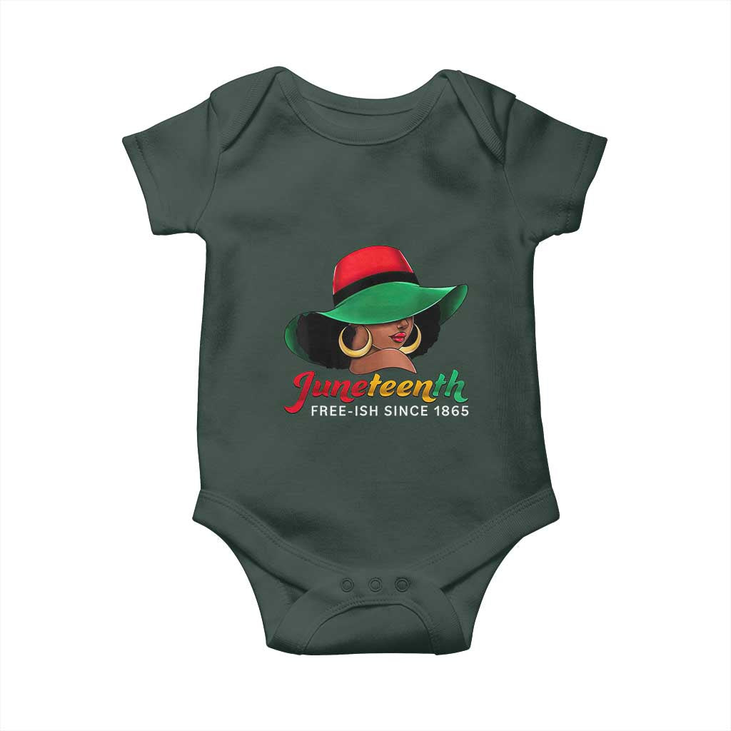Juneteenth 1865 Baby Onesie Celebrating Black Freedom Day