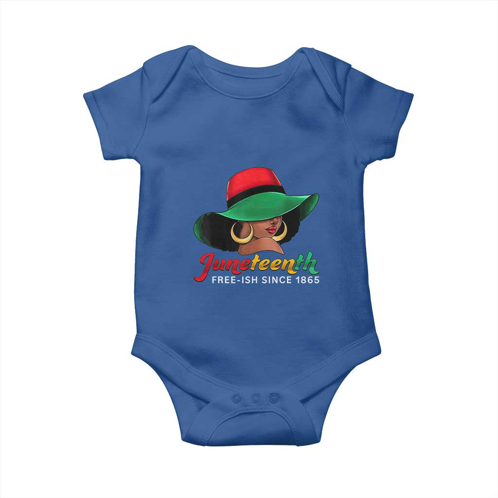 Juneteenth 1865 Baby Onesie Celebrating Black Freedom Day
