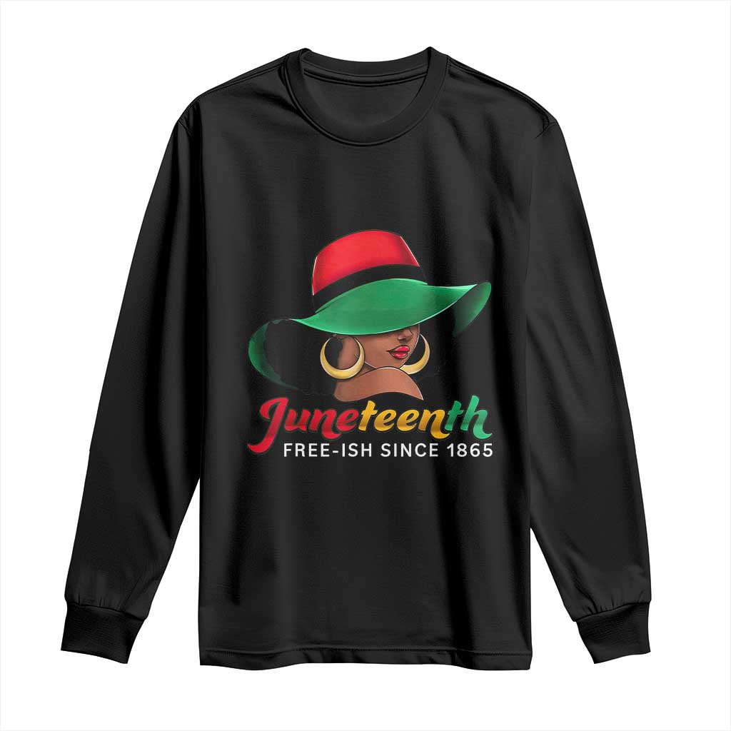 Juneteenth 1865 Long Sleeve Shirt Celebrating Black Freedom Day