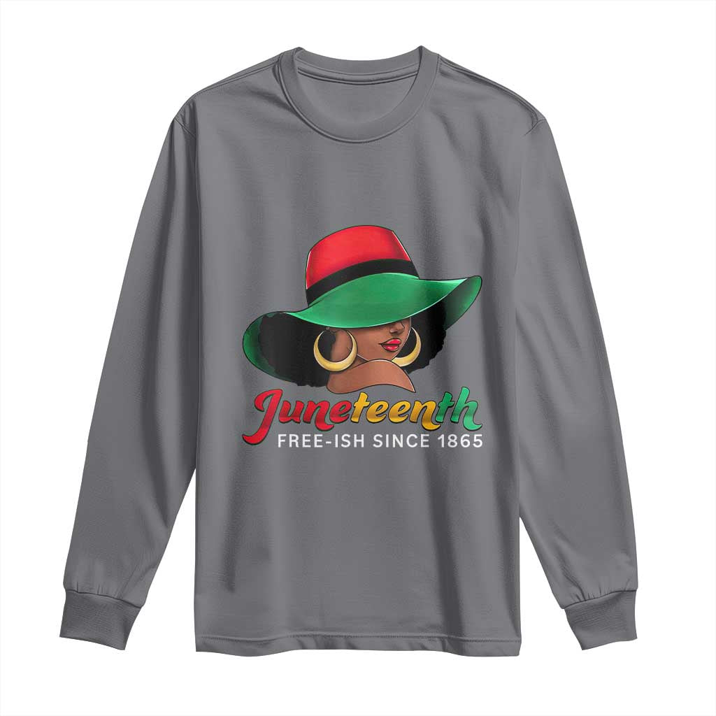 Juneteenth 1865 Long Sleeve Shirt Celebrating Black Freedom Day