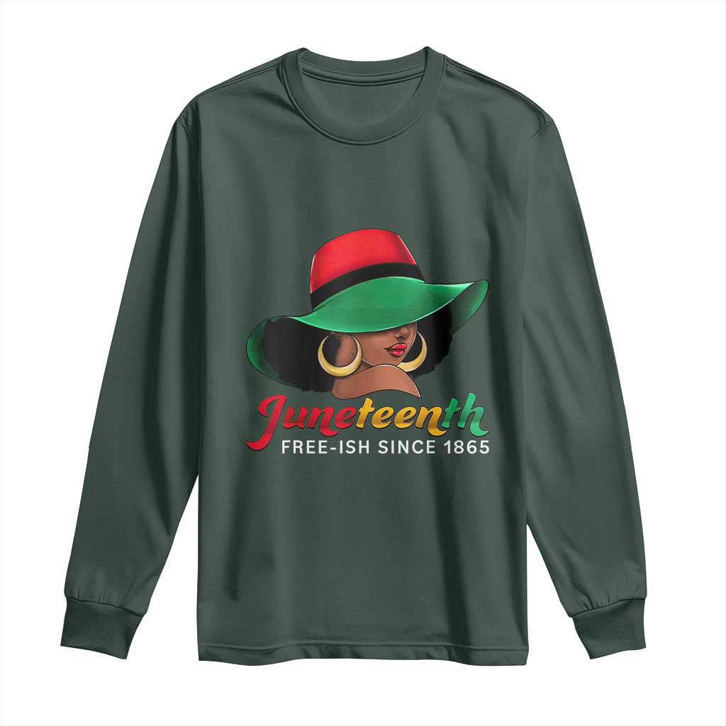 Juneteenth 1865 Long Sleeve Shirt Celebrating Black Freedom Day