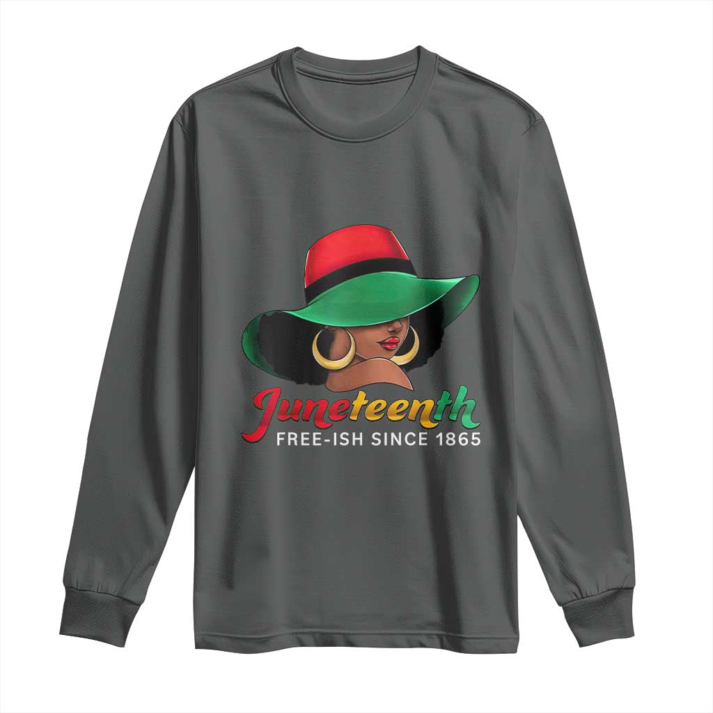 Juneteenth 1865 Long Sleeve Shirt Celebrating Black Freedom Day