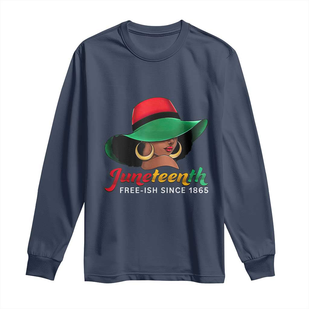 Juneteenth 1865 Long Sleeve Shirt Celebrating Black Freedom Day