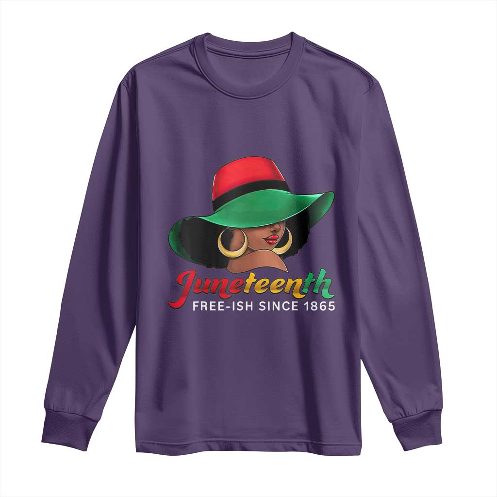 Juneteenth 1865 Long Sleeve Shirt Celebrating Black Freedom Day