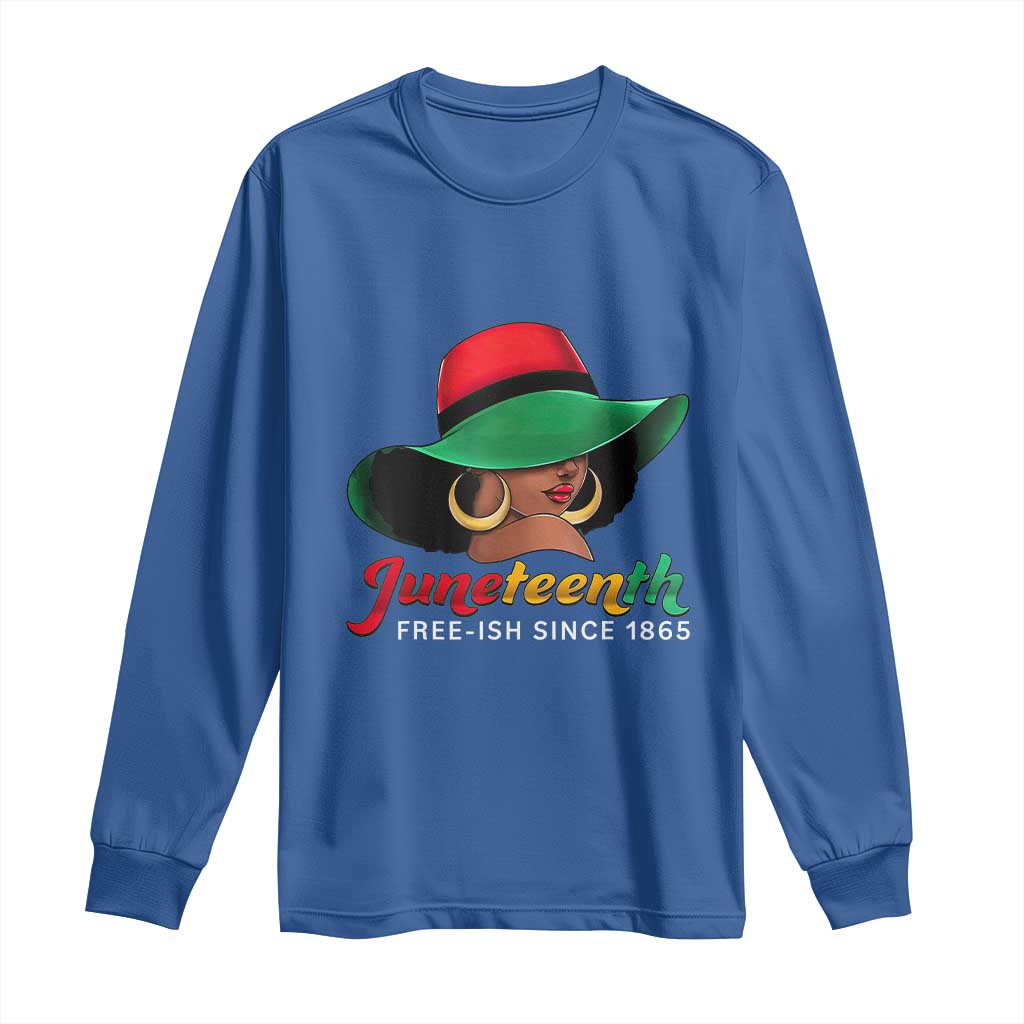 Juneteenth 1865 Long Sleeve Shirt Celebrating Black Freedom Day