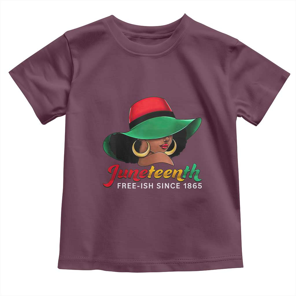 Juneteenth 1865 Toddler T Shirt Celebrating Black Freedom Day