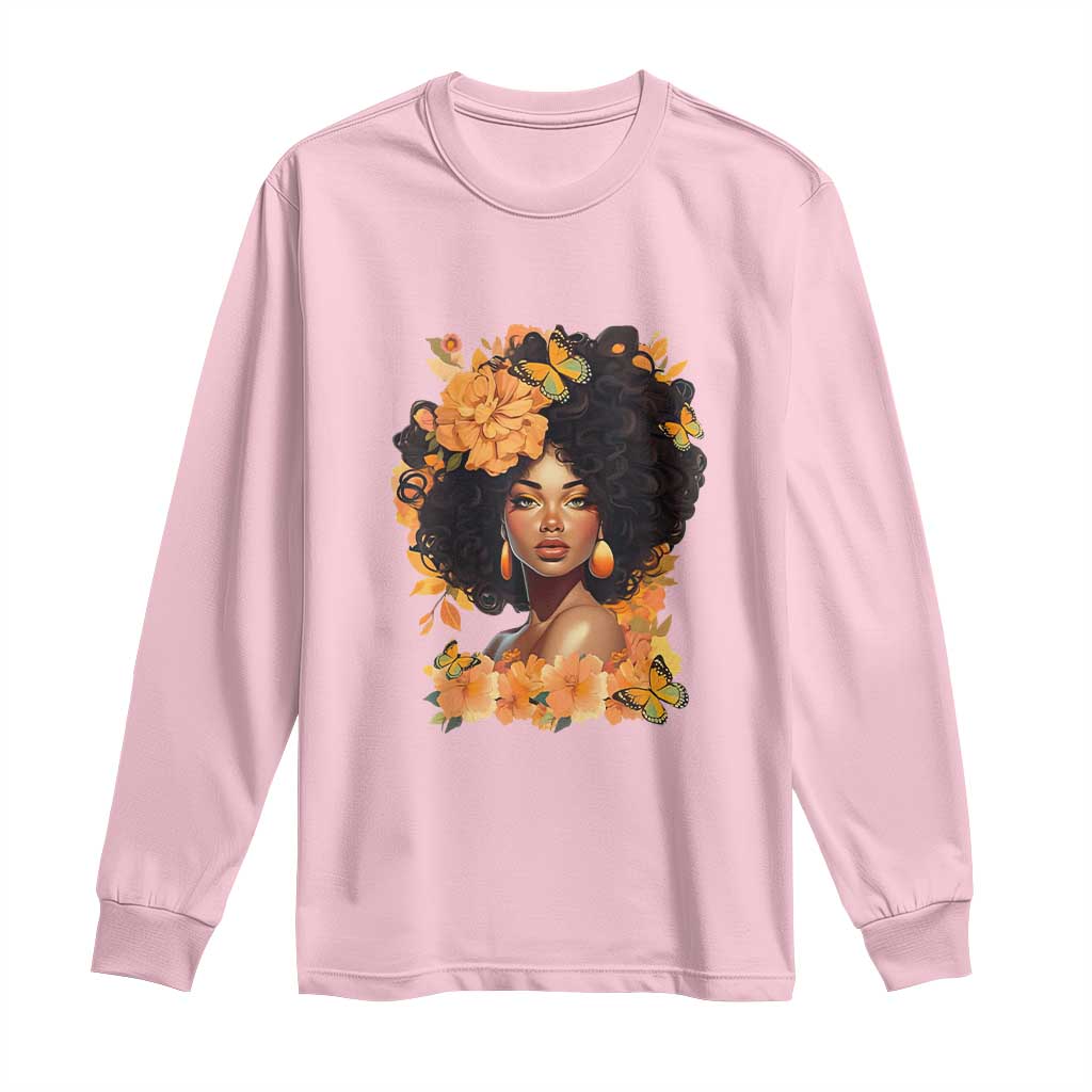 Black Women Unapologetically Dope Juneteenth Black History Long Sleeve Shirt