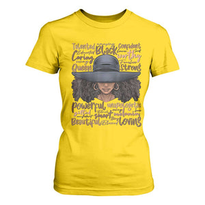 African Black History T Shirt For Women African American Ladies Juneteenth