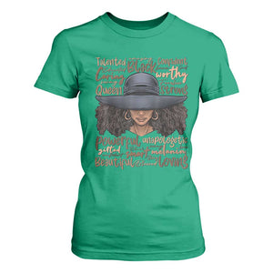 African Black History T Shirt For Women African American Ladies Juneteenth