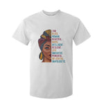 Black Woman T Shirt For Kid Beautiful Magic Intelligent Resilient Love African American Pride