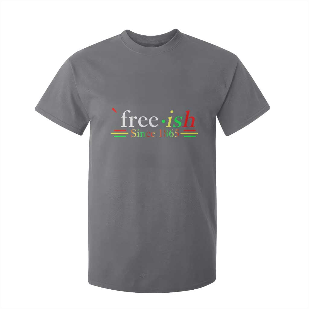Free-ish Since 1865 T Shirt For Kid Juneteenth Freedom Emancipation Black History