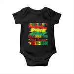 Juneteenth 1865 Baby Onesie Celebrating Black Freedom June 19th African American