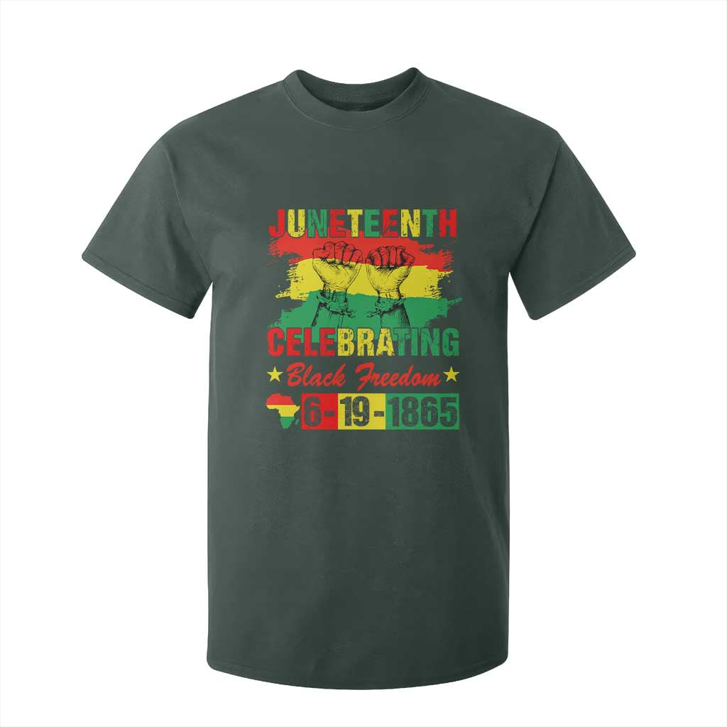 Juneteenth 1865 T Shirt For Kid Celebrating Black Freedom June 19th African American
