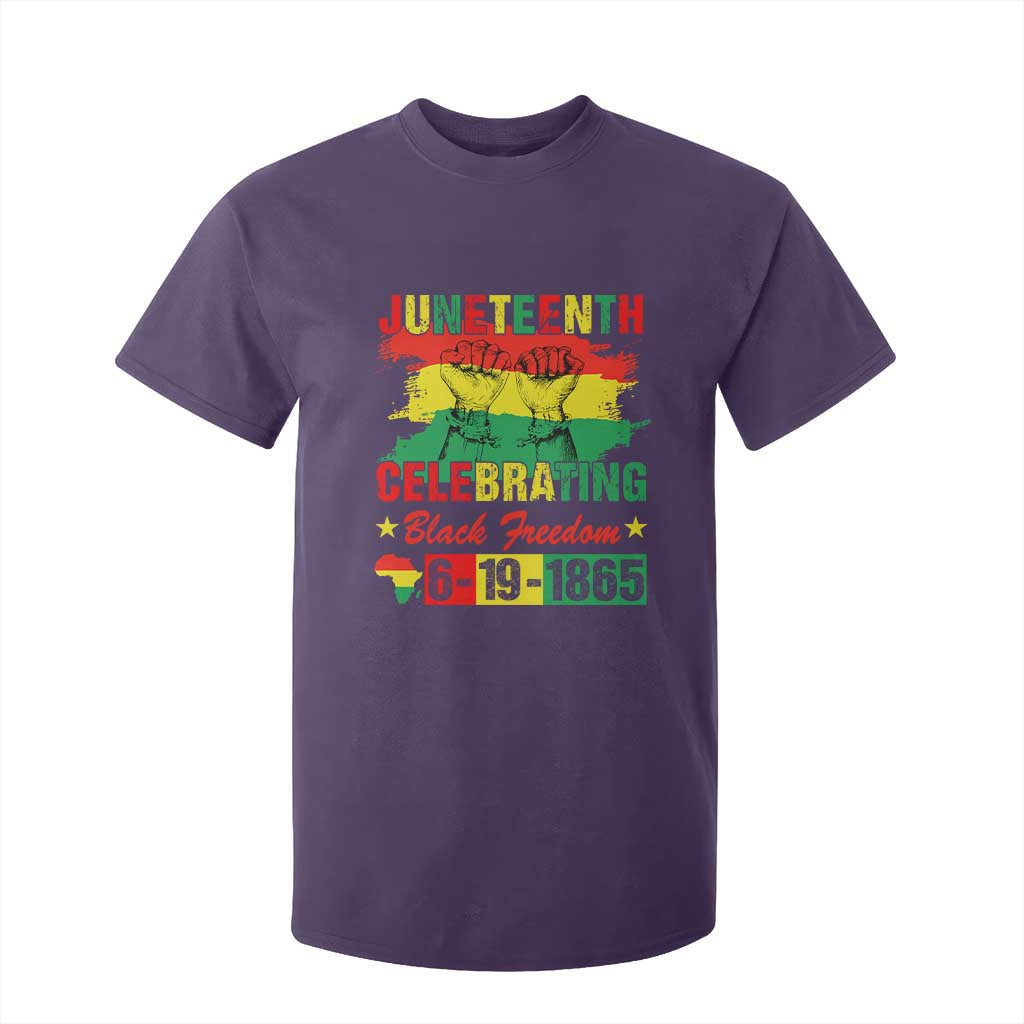 Juneteenth 1865 T Shirt For Kid Celebrating Black Freedom June 19th African American