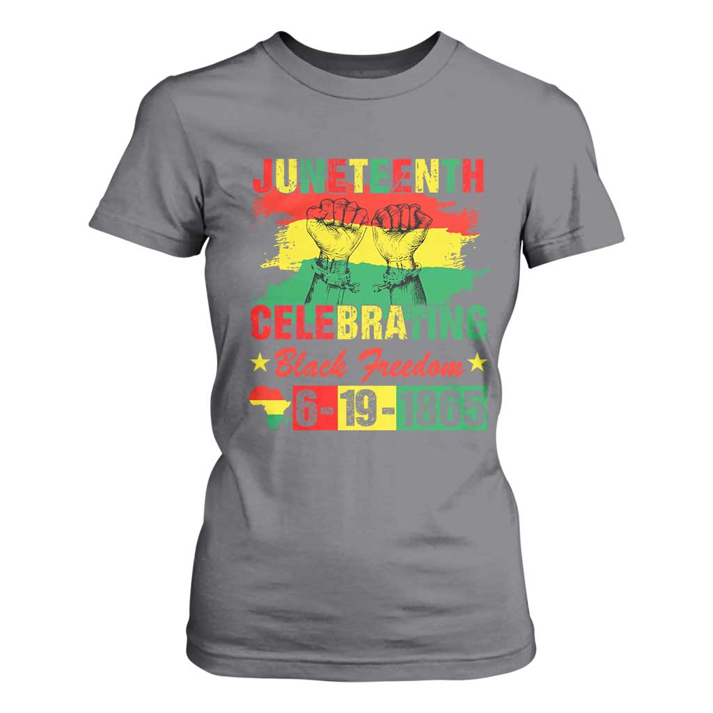 Juneteenth 1865 T Shirt For Women Celebrating Black Freedom June 19th African American