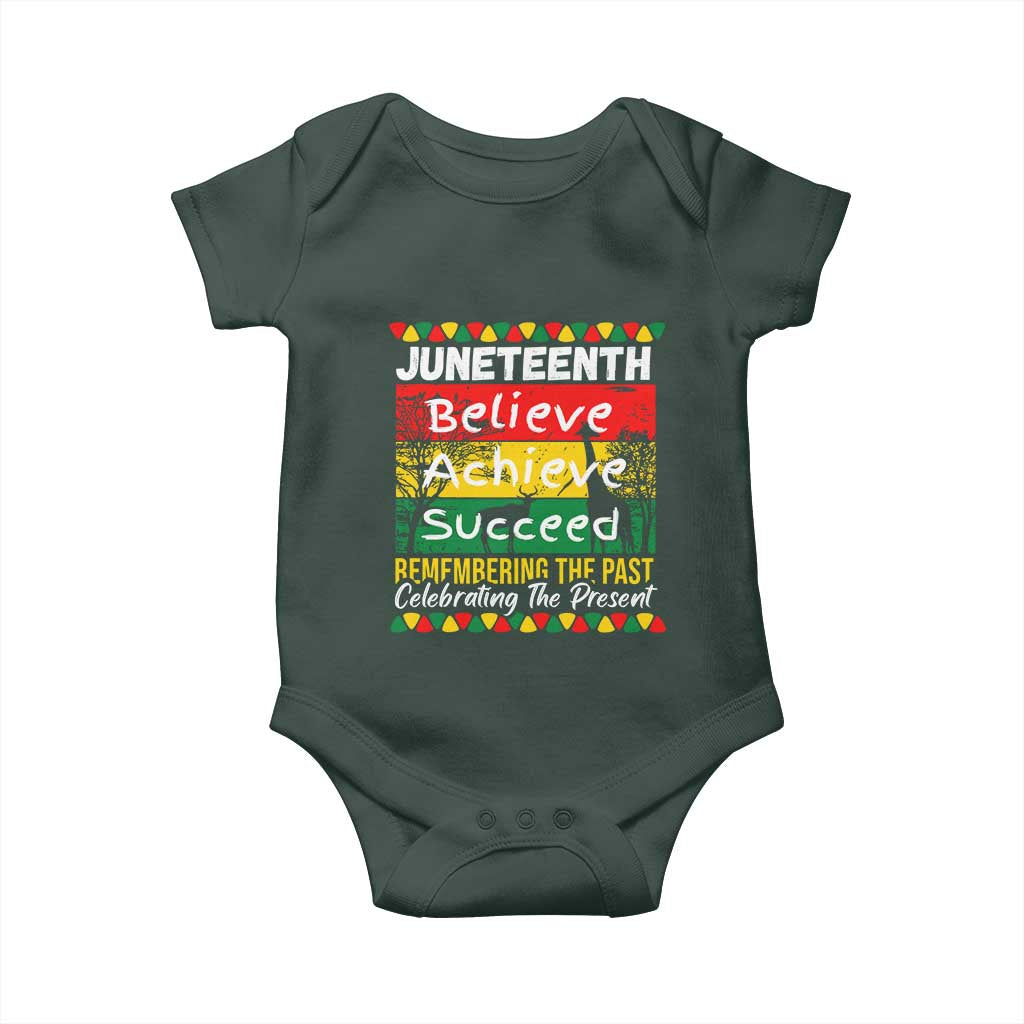 Juneteenth Is My Independence Day Baby Onesie Black Pride Melanin