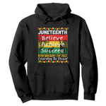 Juneteenth Is My Independence Day Hoodie Black Pride Melanin