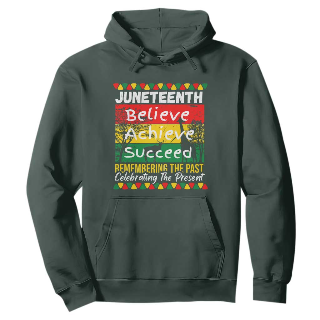 Juneteenth Is My Independence Day Hoodie Black Pride Melanin