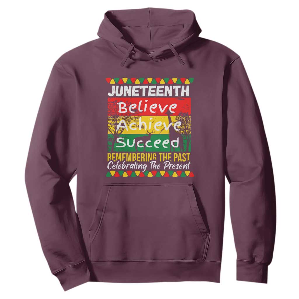 Juneteenth Is My Independence Day Hoodie Black Pride Melanin