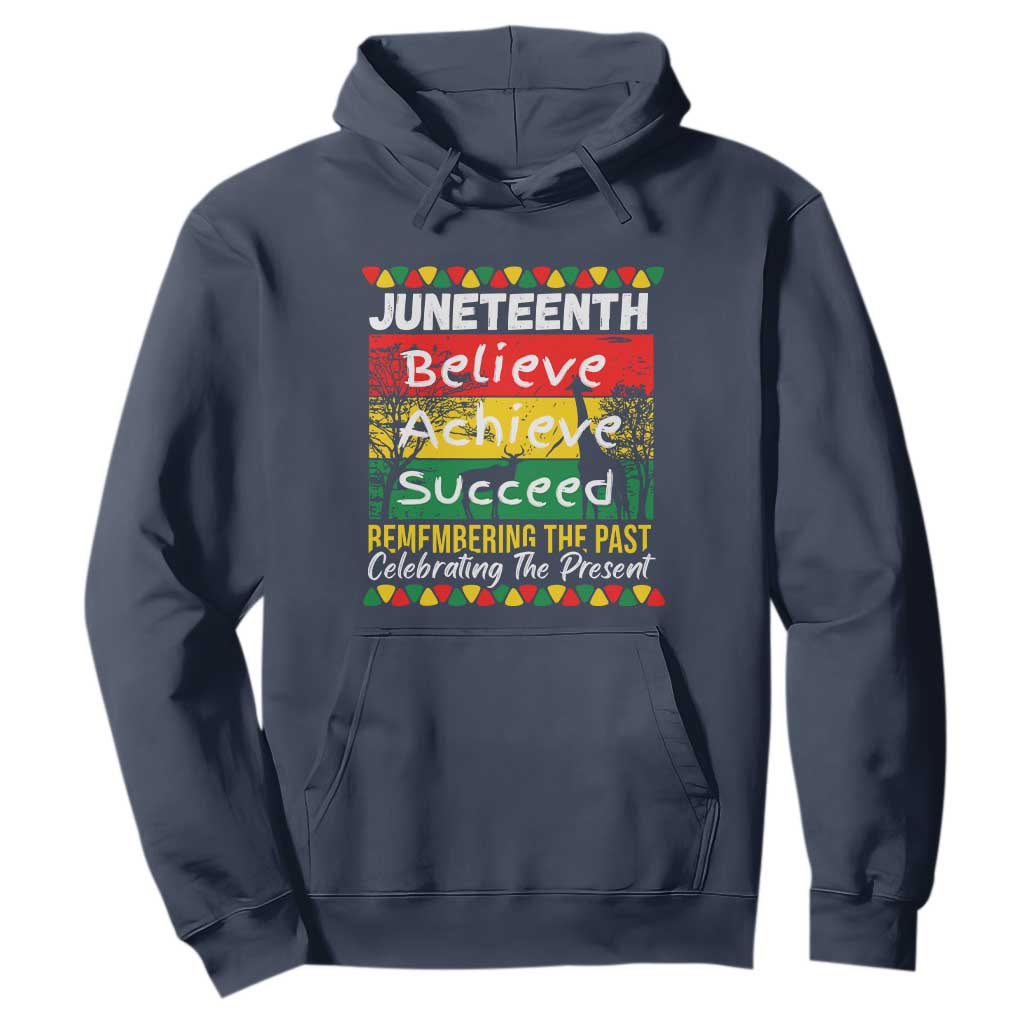 Juneteenth Is My Independence Day Hoodie Black Pride Melanin